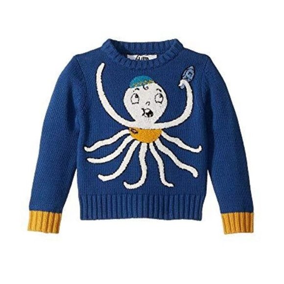Whoopi Baby Octopus Sweater 4T - Picture 1 of 8